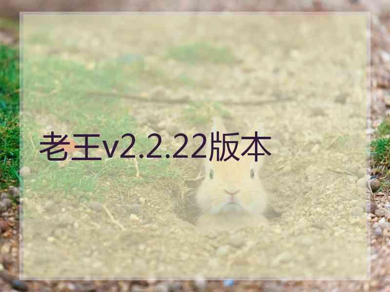 老王v2.2.22版本