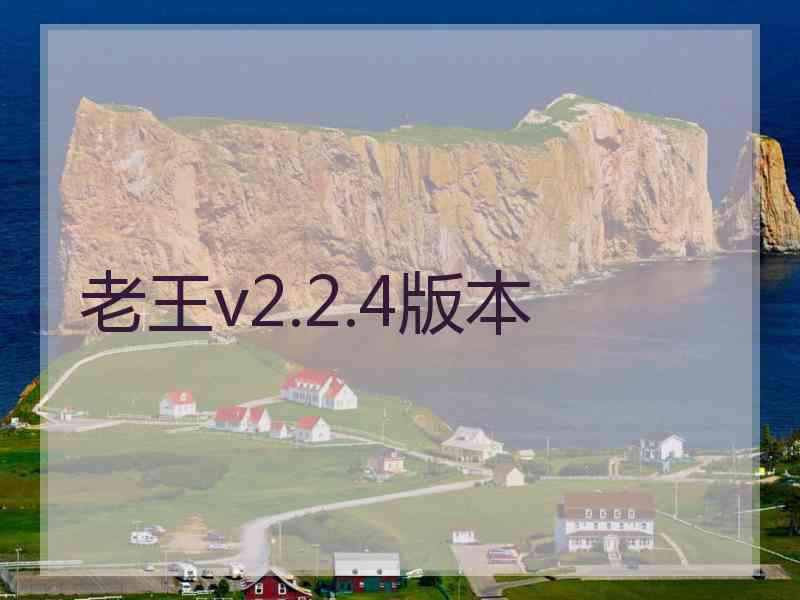 老王v2.2.4版本