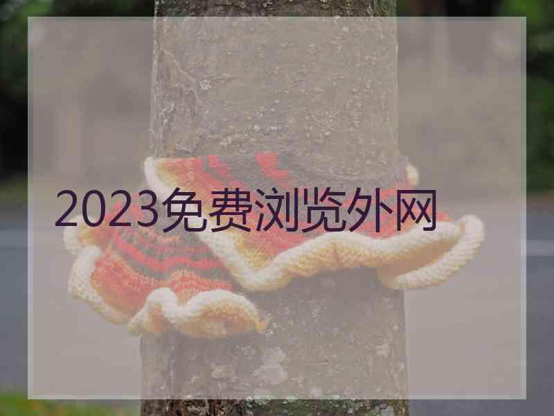 2023免费浏览外网